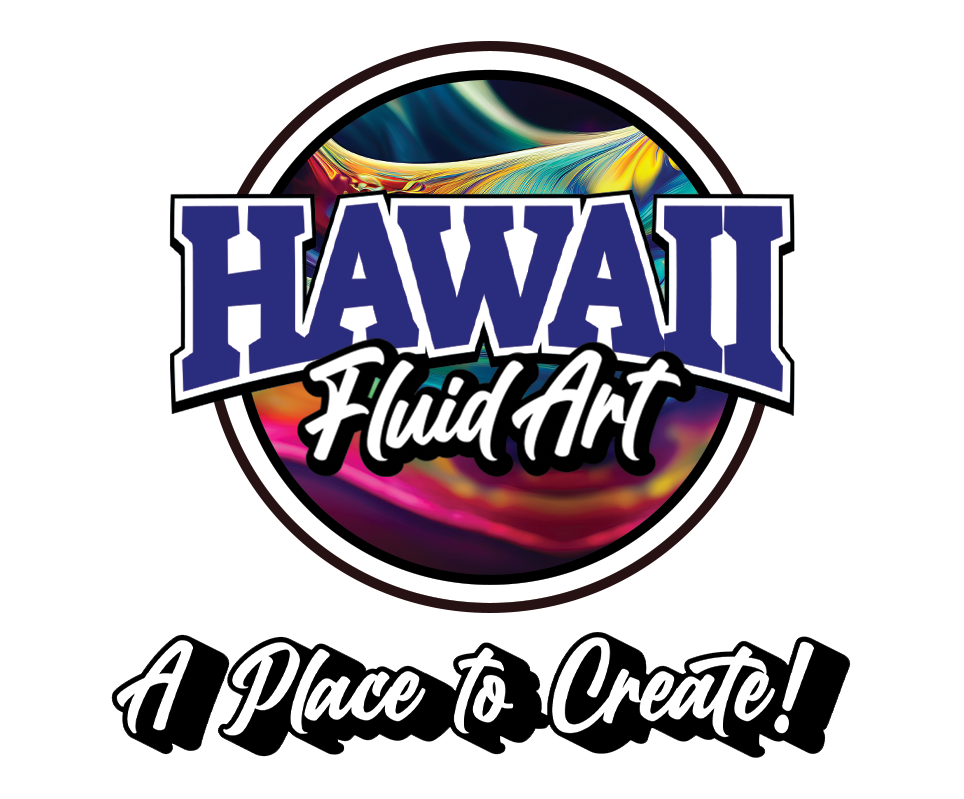 Boulder - Hawaii Fluid Art